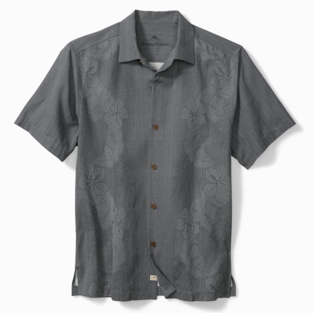 Tommy Bahama Silk Camp Shirt Size Small